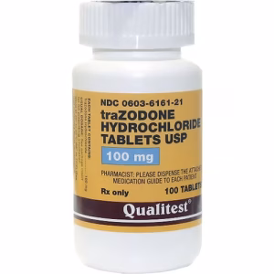 Comprimés de chlorhydrate de trazodone 100 mg - Acheter en ligne